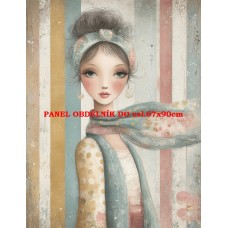 Látkový panel  kolekce  FASHION LADIES  615-49