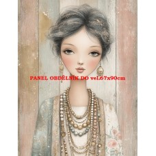 Látkový panel kolekce FASHION LADIES 615-9 Látkový panel kolekce FASHION LADIES 615-9