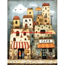 Látkový panel  kolekce  ROZTOMILÝ LONDÝN  617-14