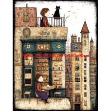 Látkový panel  kolekce  ROZTOMILÝ LONDÝN  617-15