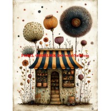 Látkový panel  kolekce  ROZTOMILÝ LONDÝN  617-23