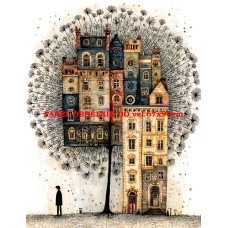 Látkový panel  kolekce  ROZTOMILÝ LONDÝN  617-26