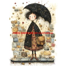 Látkový panel  kolekce  ROZTOMILÝ LONDÝN  617-46