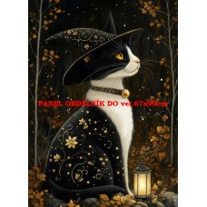 Látkový panel  kolekce KOČIČÍ  SVĚT  618-21