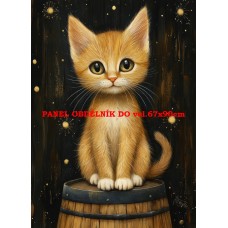 Látkový panel  kolekce KOČIČÍ  SVĚT  618-22