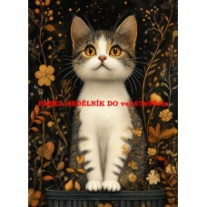 Látkový panel kolekce KOČIČÍ SVĚT 618-23 Látkový panel kolekce KOČIČÍ SVĚT 618-23