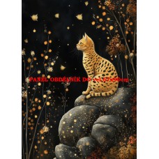 Látkový panel kolekce KOČIČÍ SVĚT 618-25 Látkový panel kolekce KOČIČÍ SVĚT 618-25