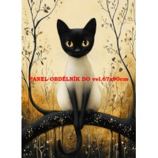 Látkový panel kolekce KOČIČÍ SVĚT 618-28 Látkový panel kolekce KOČIČÍ SVĚT 618-28