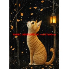 Látkový panel kolekce KOČIČÍ SVĚT 618-32 Látkový panel kolekce KOČIČÍ SVĚT 618-32