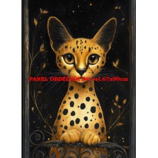 Látkový panel kolekce KOČIČÍ SVĚT 618-34 Látkový panel kolekce KOČIČÍ SVĚT 618-34