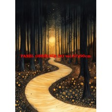 Látkový panel  kolekce KOČIČÍ  SVĚT  618-56