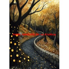 Látkový panel  kolekce KOČIČÍ  SVĚT  618-57