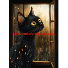 Látkový panel  kolekce KOČIČÍ  SVĚT  618-6