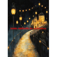 Látkový panel  kolekce KOČIČÍ  SVĚT  618-61