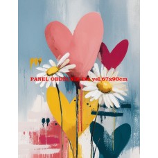 Látkový panel kolekce POP ART 619-31