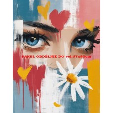 Látkový panel kolekce POP ART 619-5