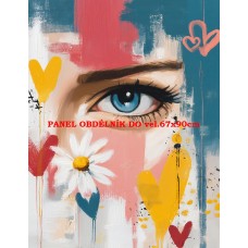 Látkový panel kolekce POP ART 619-6