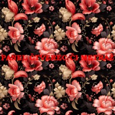Látkový panel  či metráž kolekce ROSE KISSES 621-11