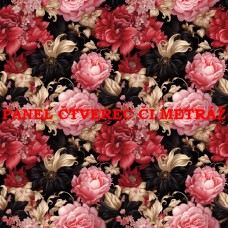 Látkový panel  či metráž kolekce ROSE KISSES 621-14