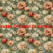 Látkový panel  či metráž kolekce COTTAGECORE BLOOM 621-22
