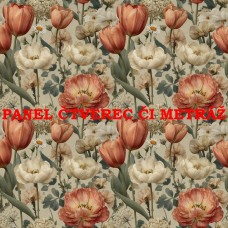 Látkový panel  či metráž kolekce COTTAGECORE BLOOM 621-27