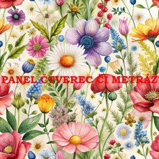 Látkový panel  či metráž kolekce COLORFUL BLISS 621-31