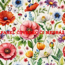 Látkový panel  či metráž kolekce COLORFUL BLISS 621-34