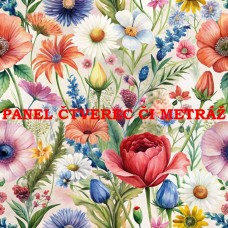 Látkový panel  či metráž kolekce COLORFUL BLISS 621-35