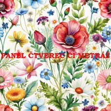 Látkový panel  či metráž kolekce COLORFUL BLISS 621-36