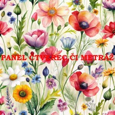 Látkový panel  či metráž kolekce COLORFUL BLISS 621-39