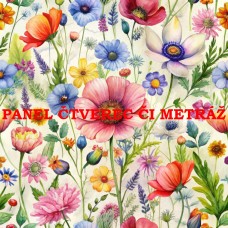 Látkový panel  či metráž kolekce COLORFUL BLISS 621-40