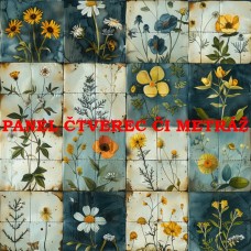 Látkový panel  či metráž kolekce QUILTED MEADOW  621-51