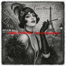 Látkový panel  kolekce VITAGE ŽENY 622-10