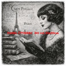 Látkový panel  kolekce VITAGE ŽENY 622-13