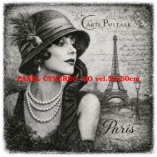 Látkový panel  kolekce VITAGE ŽENY 622-5