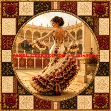 Látkový panel kolekce FLAMENCO 622-81 Látkový panel kolekce FLAMENCO 622-81