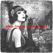 Látkový panel  kolekce VITAGE ŽENY 622-9