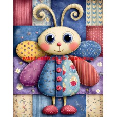 Látkový panel  kolekce  ROZTOMILÝ PATCHWORK  623-102