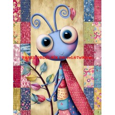 Látkový panel  kolekce  ROZTOMILÝ PATCHWORK  623-103