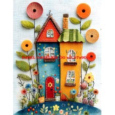 Látkový panel  kolekce  ROZTOMILÝ PATCHWORK  623-25