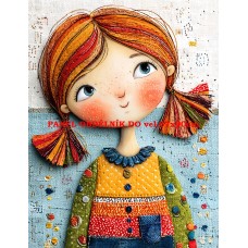 Látkový panel  kolekce  ROZTOMILÝ PATCHWORK  623-31