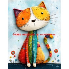 Látkový panel  kolekce  ROZTOMILÝ PATCHWORK  623-42