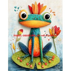Látkový panel  kolekce  ROZTOMILÝ PATCHWORK  623-43