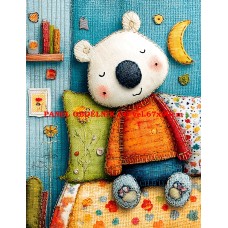 Látkový panel  kolekce  ROZTOMILÝ PATCHWORK  623-49