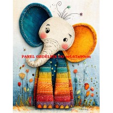 Látkový panel  kolekce  ROZTOMILÝ PATCHWORK  623-50