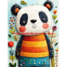 Látkový panel  kolekce  ROZTOMILÝ PATCHWORK  623-54