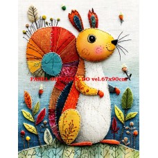 Látkový panel kolekce ROZTOMILÝ PATCHWORK 623-6 Látkový panel kolekce ROZTOMILÝ PATCHWORK 623-6