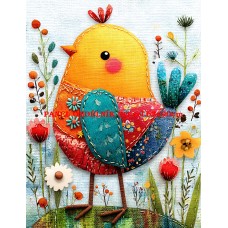 Látkový panel  kolekce  ROZTOMILÝ PATCHWORK  623-61