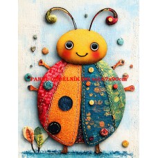 Látkový panel  kolekce  ROZTOMILÝ PATCHWORK  623-73