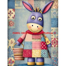 Látkový panel  kolekce  ROZTOMILÝ PATCHWORK  623-81